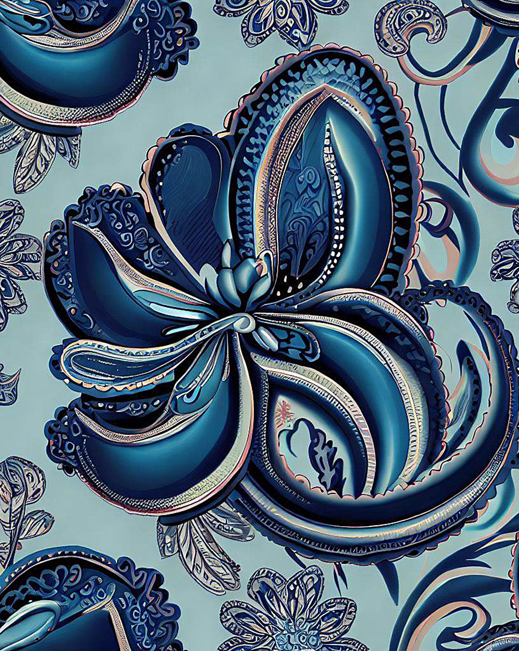 Floral Digital Print