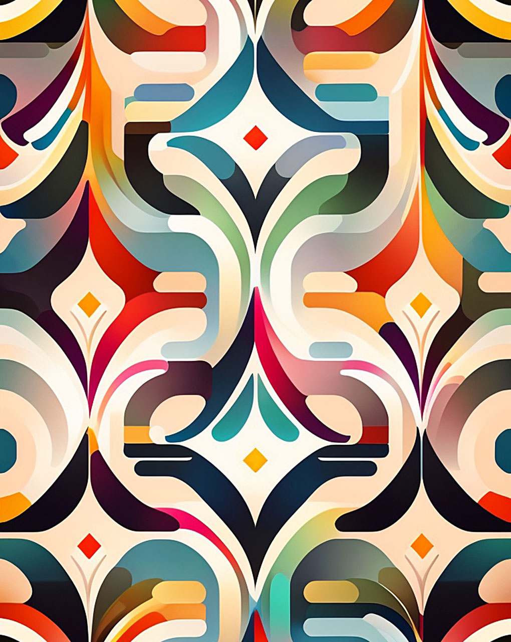 Geometric Digital Print