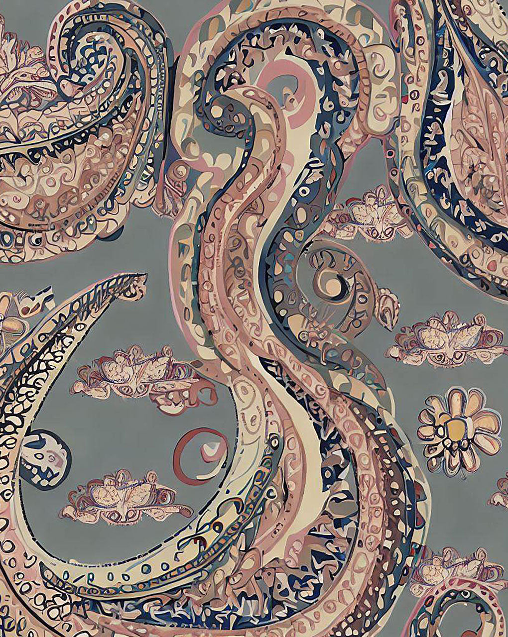Paisley Digital Print