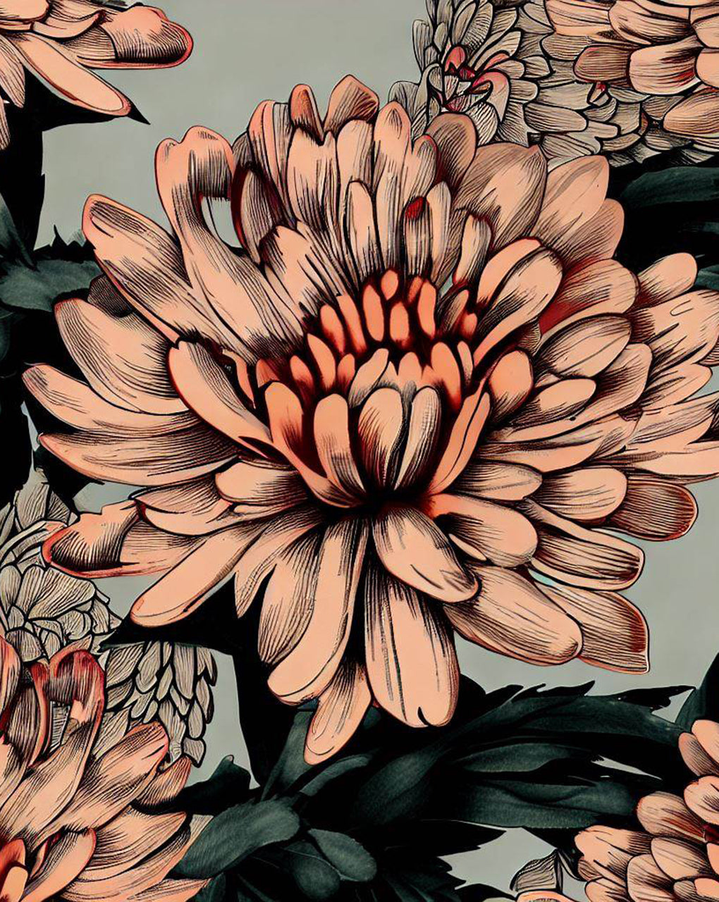 Floral Digital Print