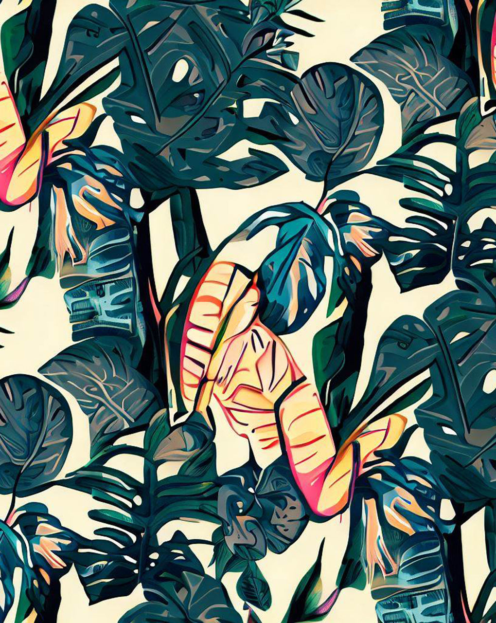 Floral Digital Print