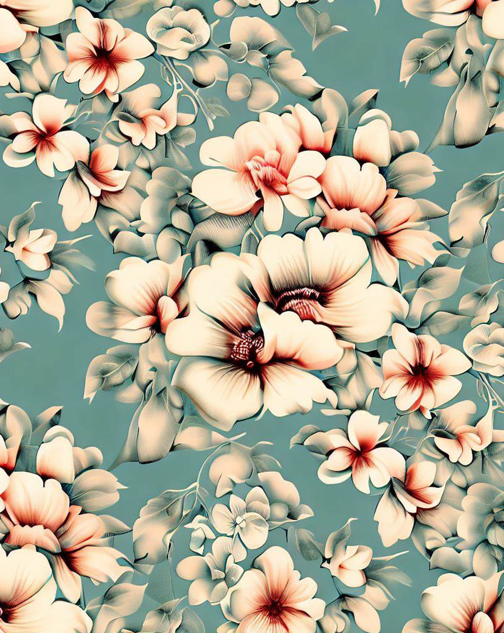 Floral Digital Print