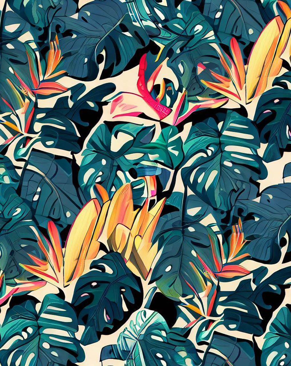 Floral Digital Print