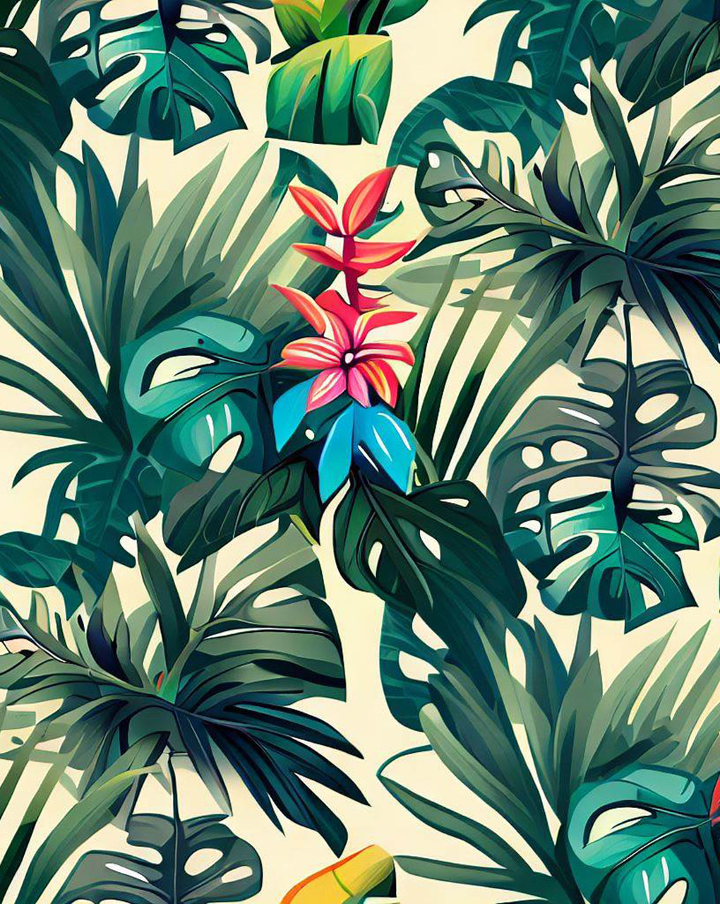 Floral Digital Print