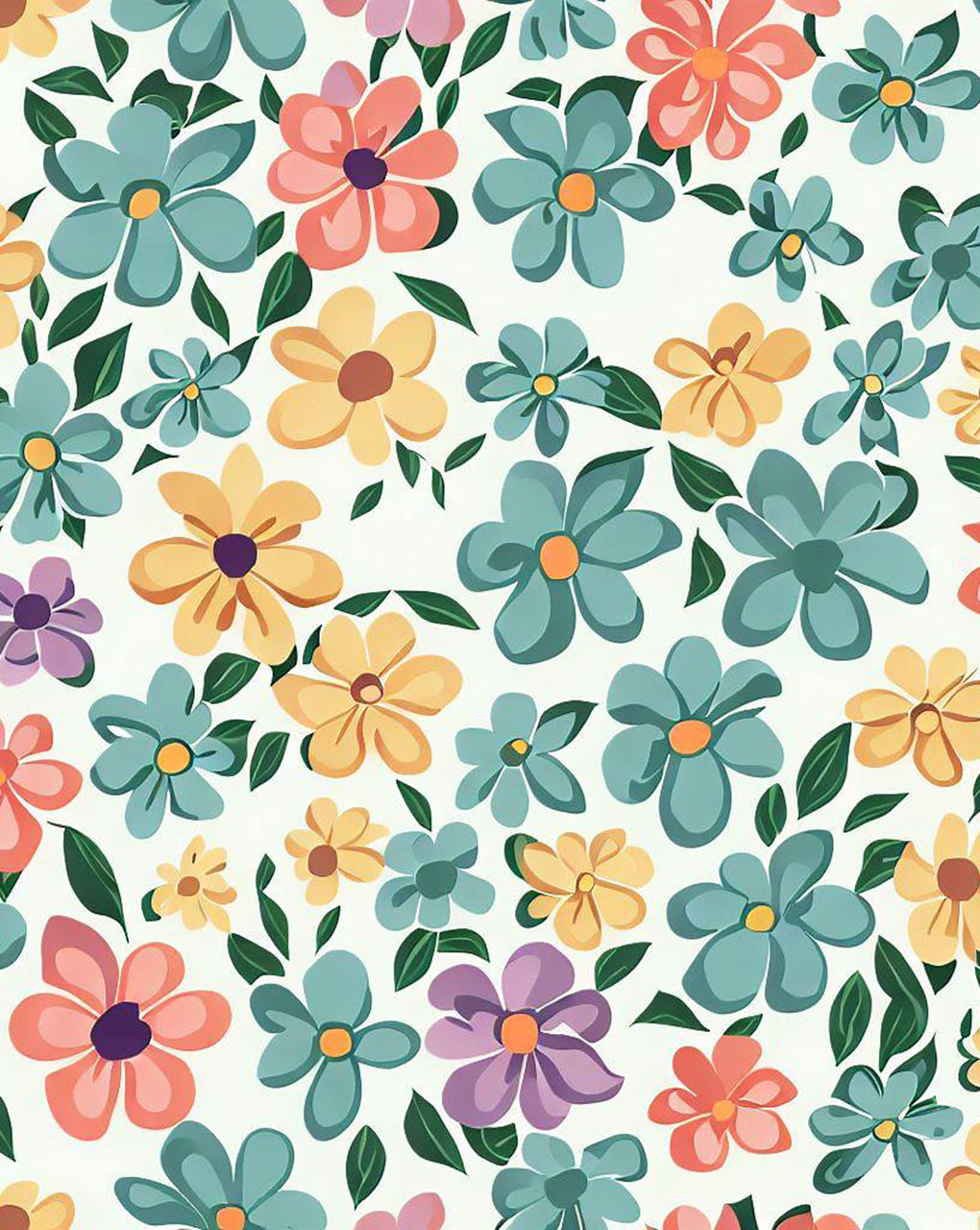 Floral Digital Print