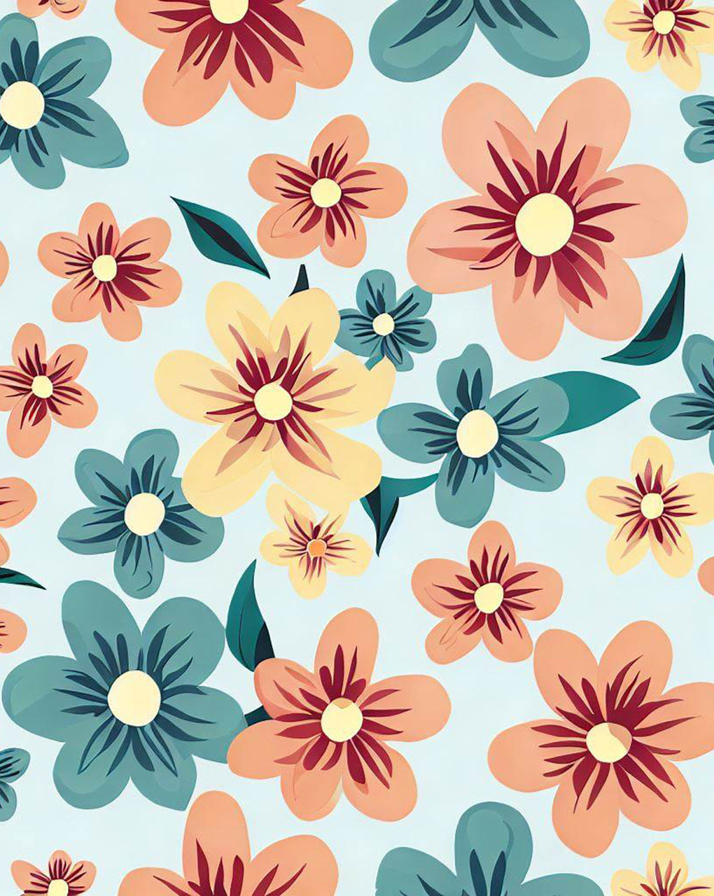 Floral Digital Print