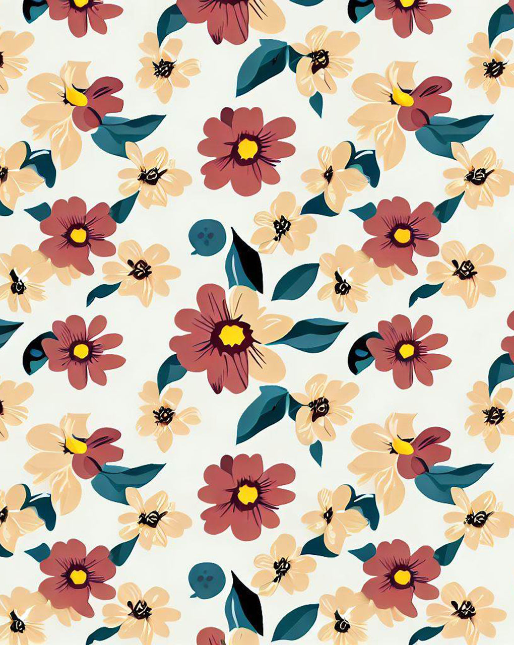 Floral Digital Print