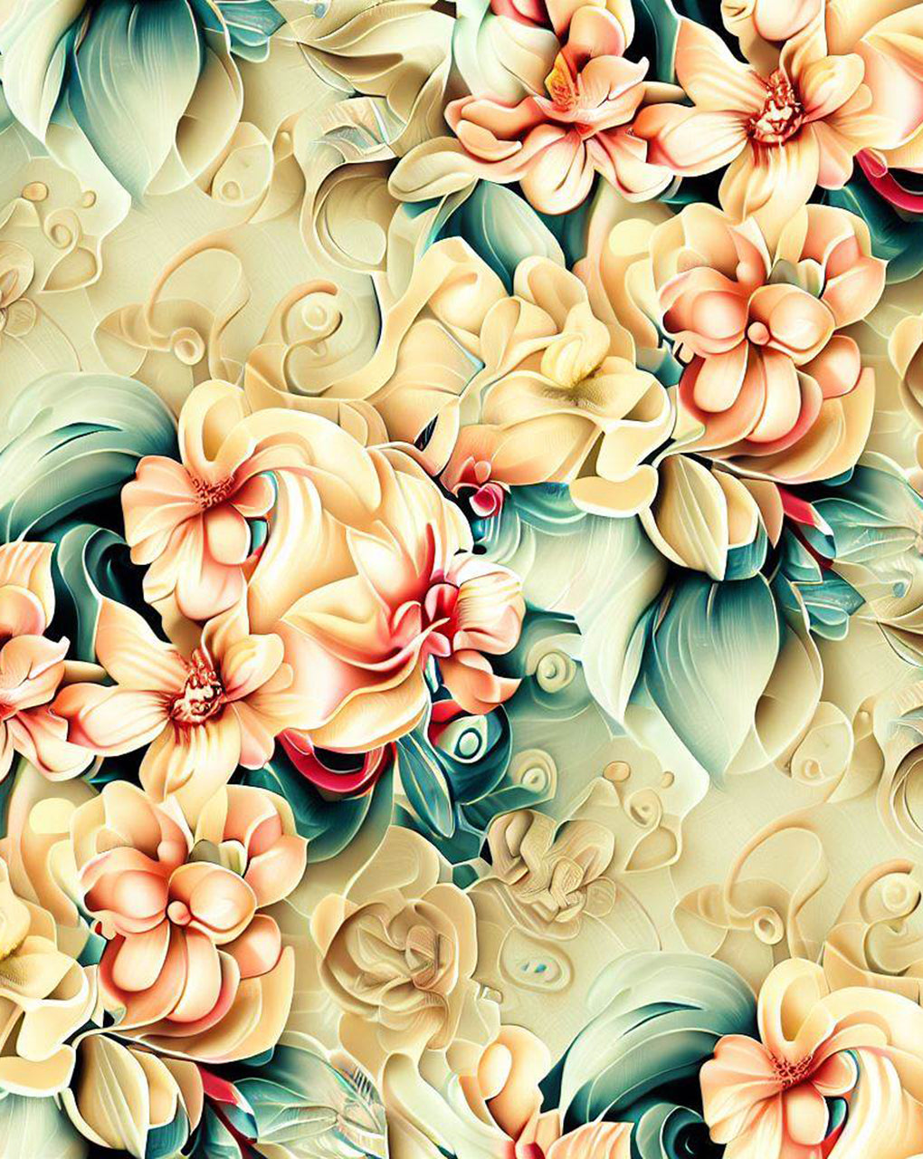 Floral Digital Print