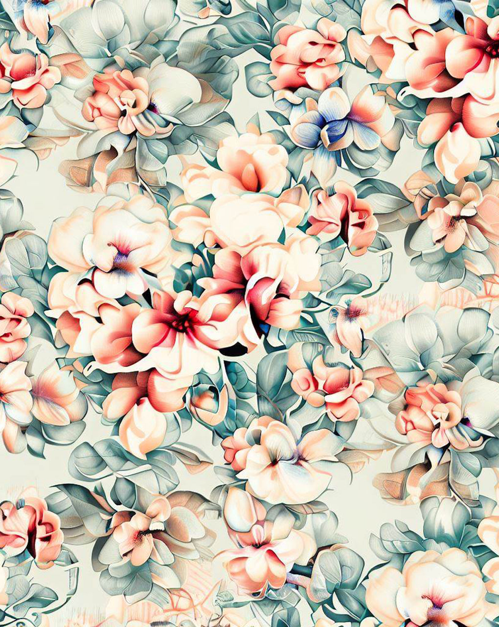 Floral Digital Print