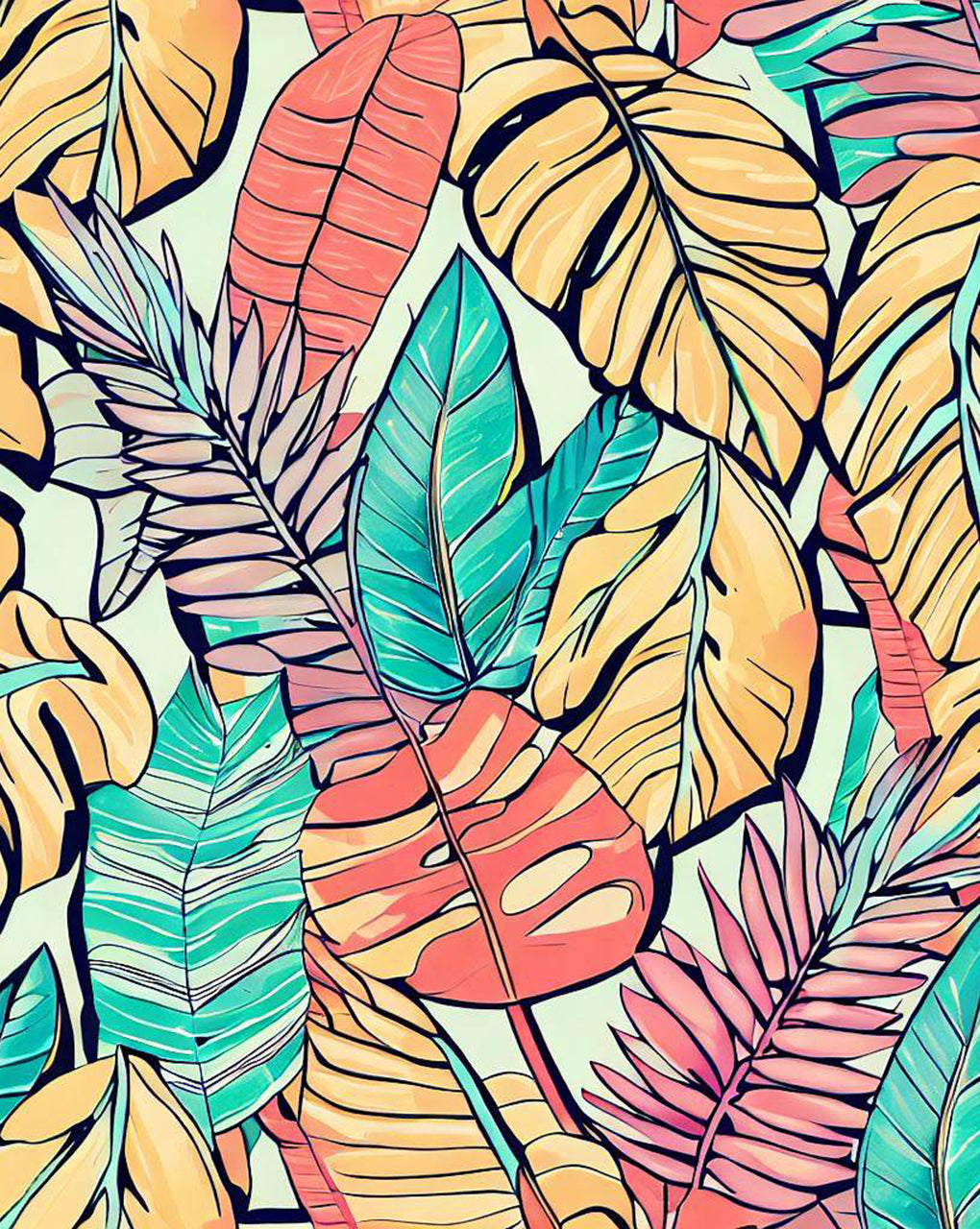 Leaf Digital Print