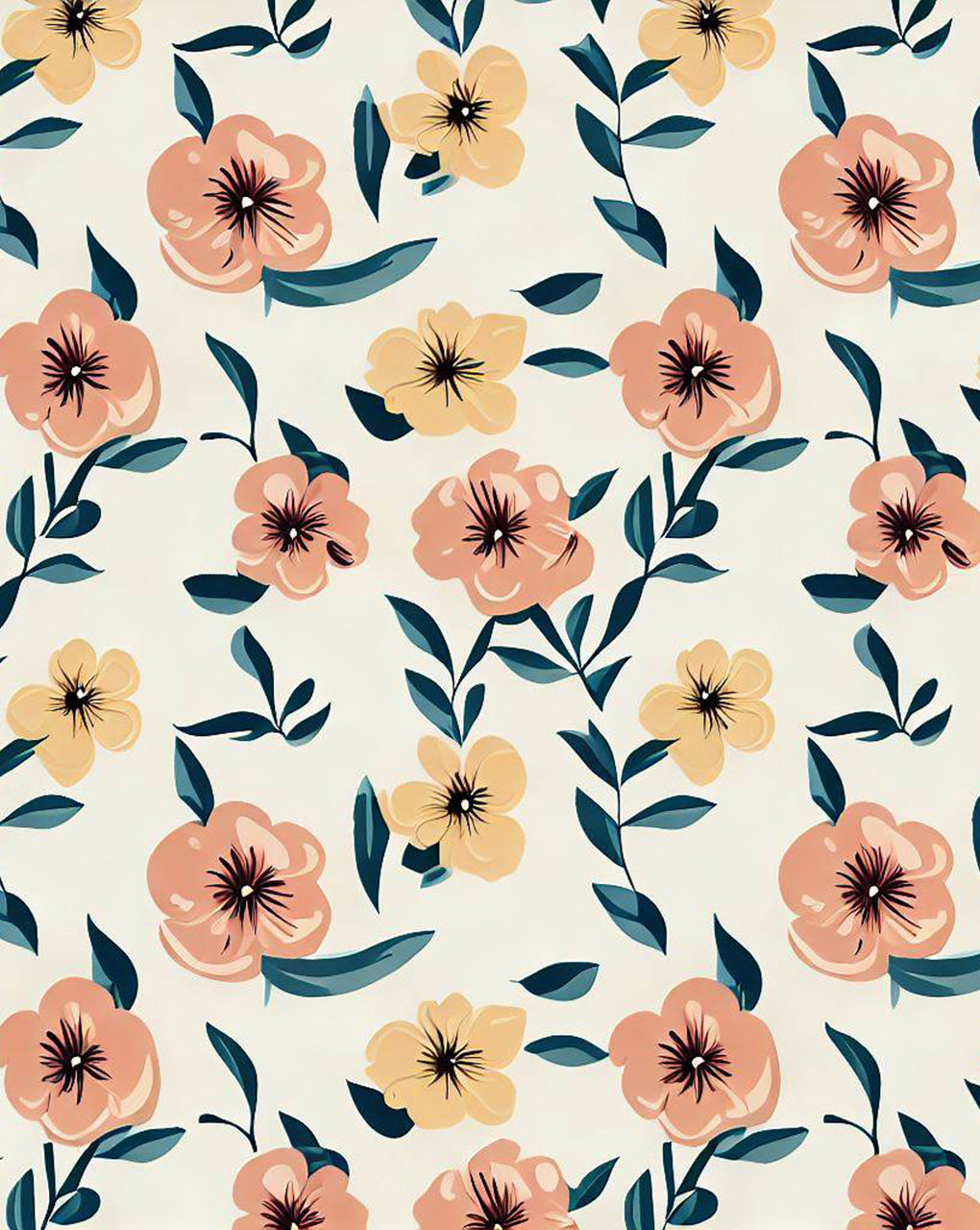 Floral Digital Print