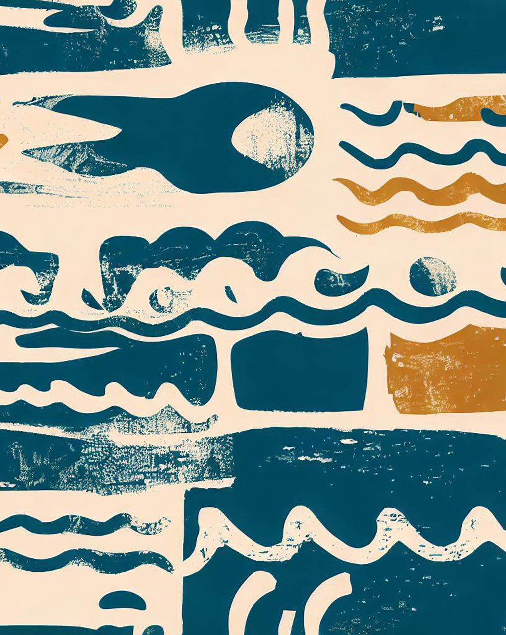 Abstract Digital Print