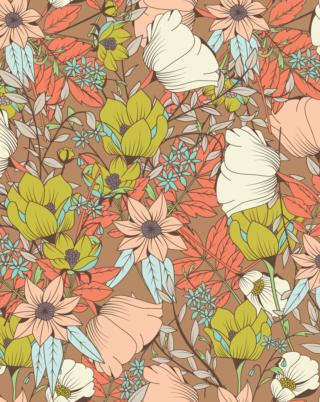 Floral Digital Print