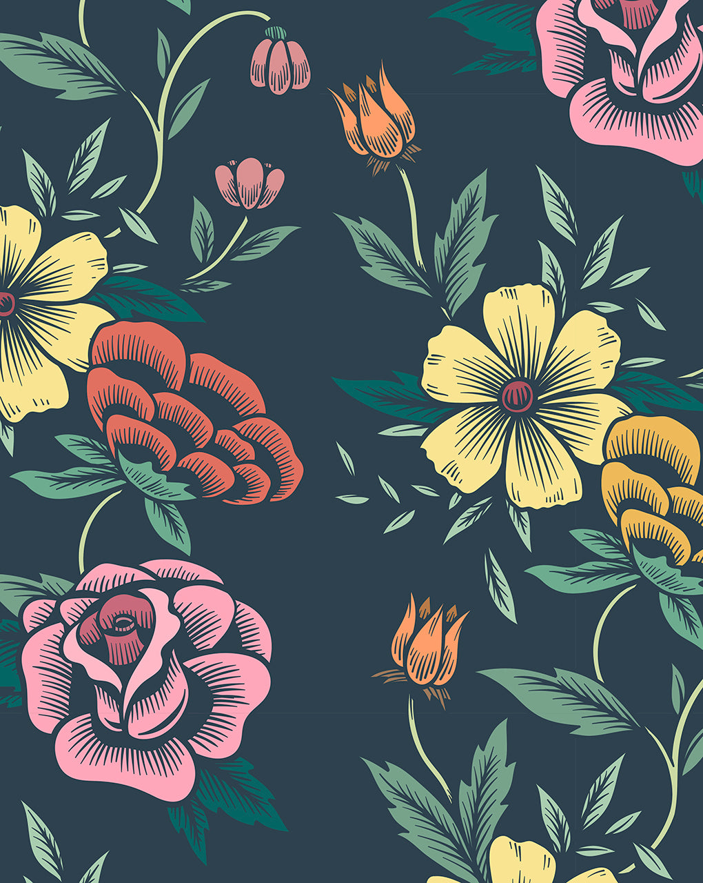 Floral Digital Print