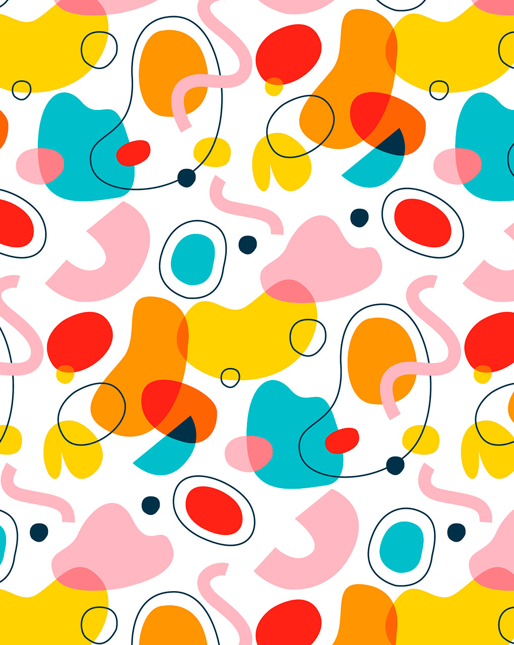 Abstract Digital Print