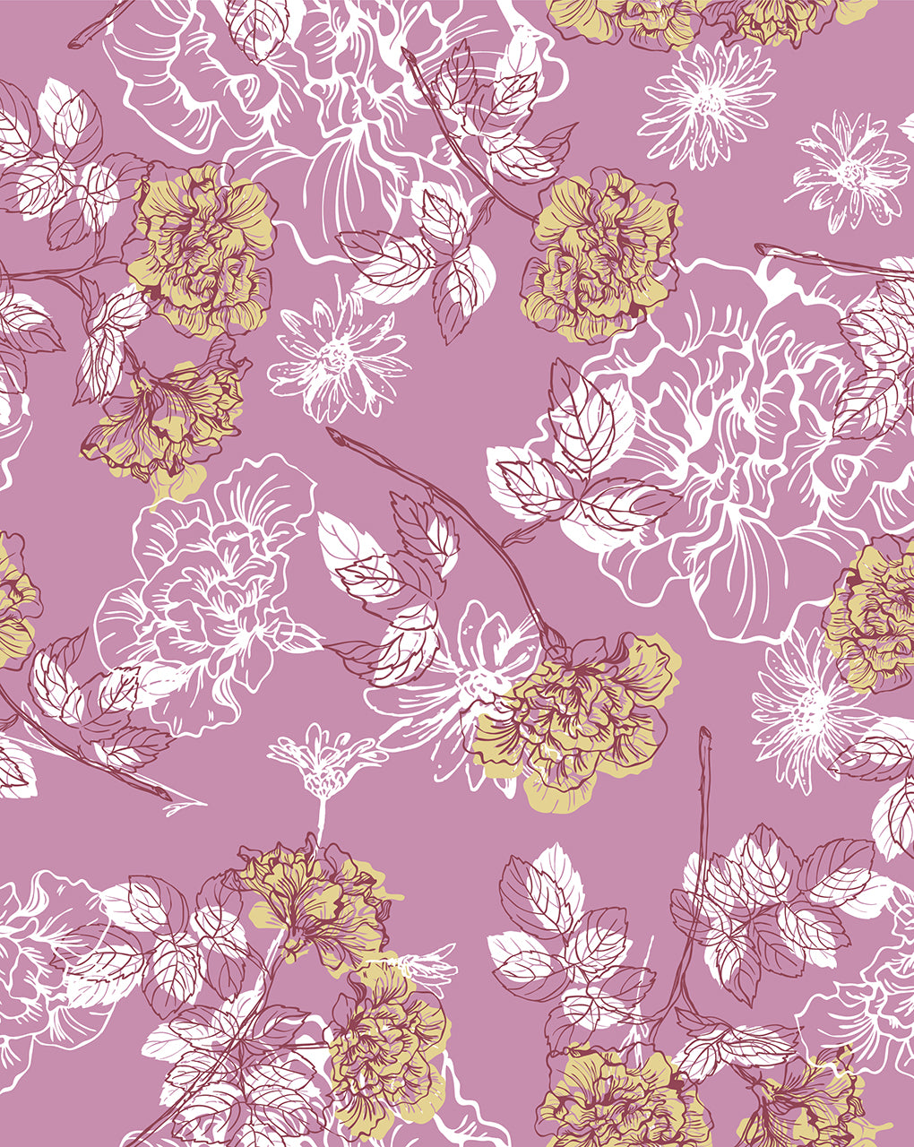 Floral Digital Print