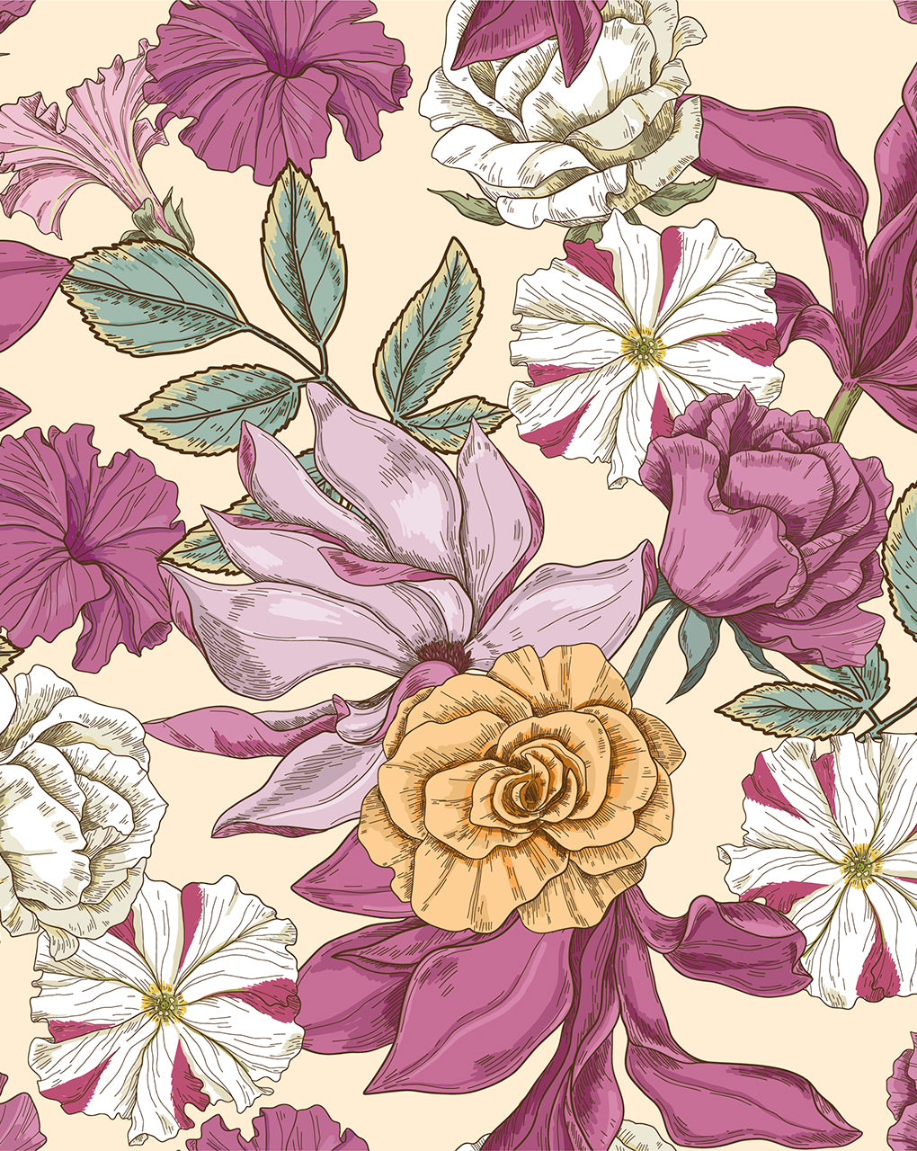 Floral Digital Print
