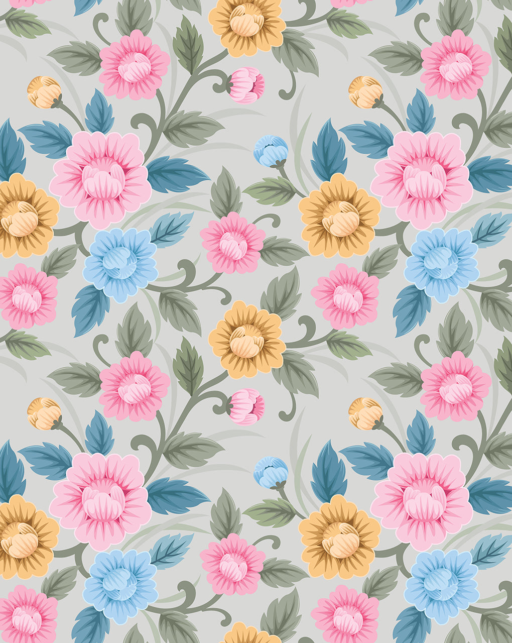 Floral Digital Print