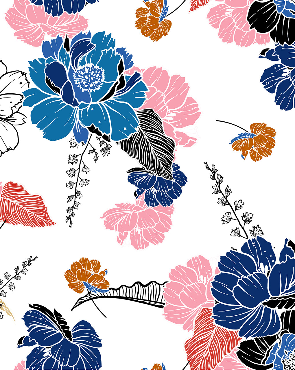 Floral Digital Print