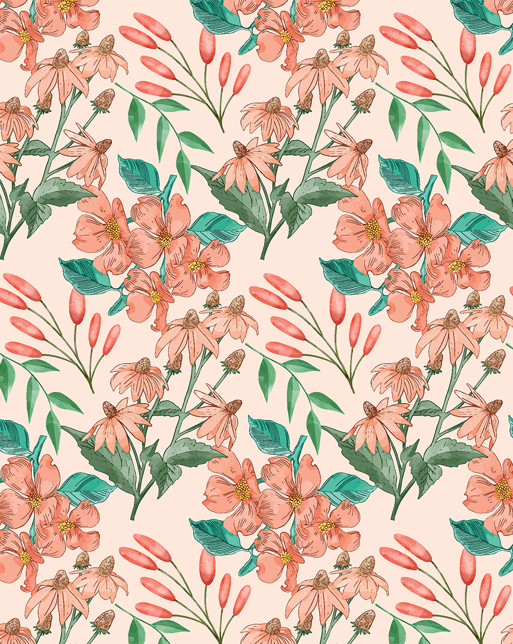 Floral Digital Print