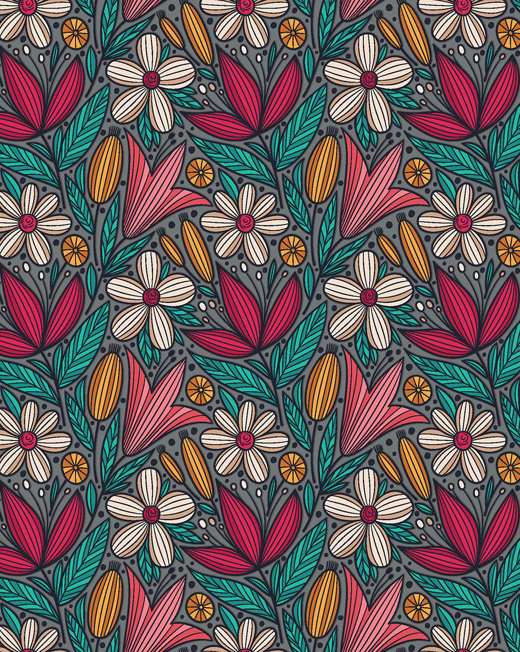 Floral Digital Print
