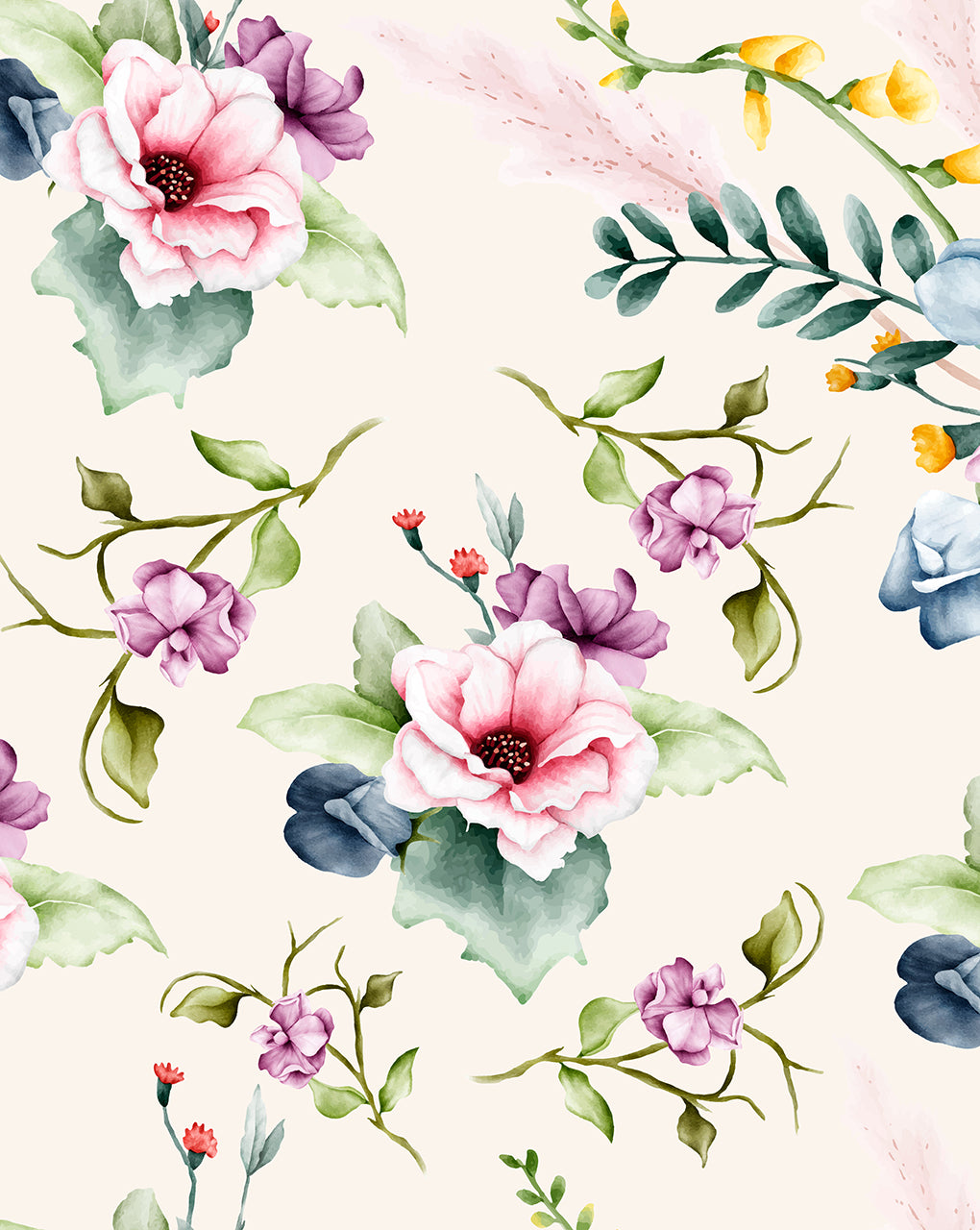 Floral Digital Print