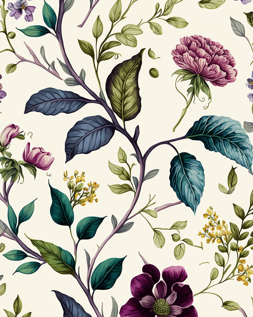 Floral Digital Print