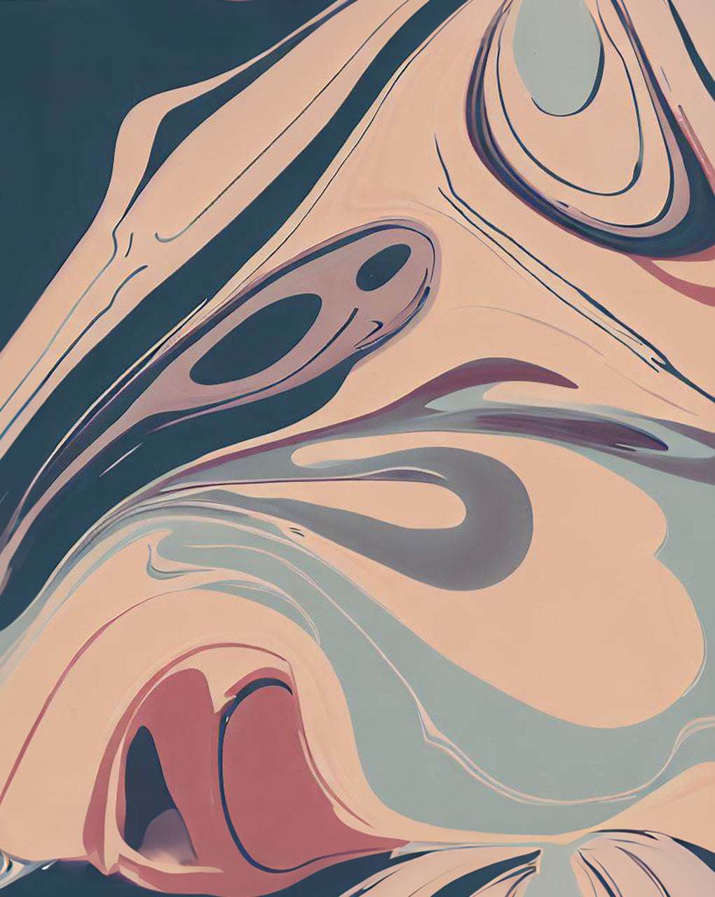 Abstract Digital Print
