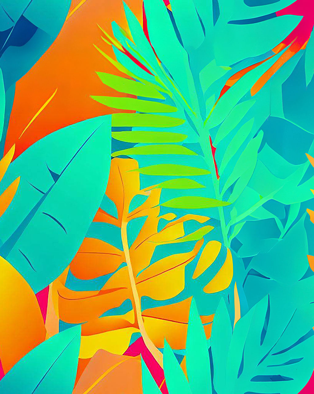 Floral Digital Print