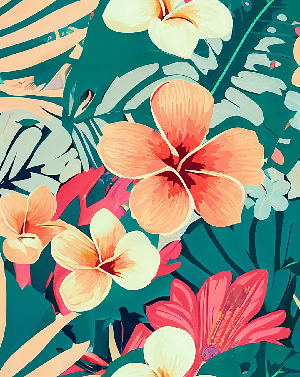 Floral Digital Print