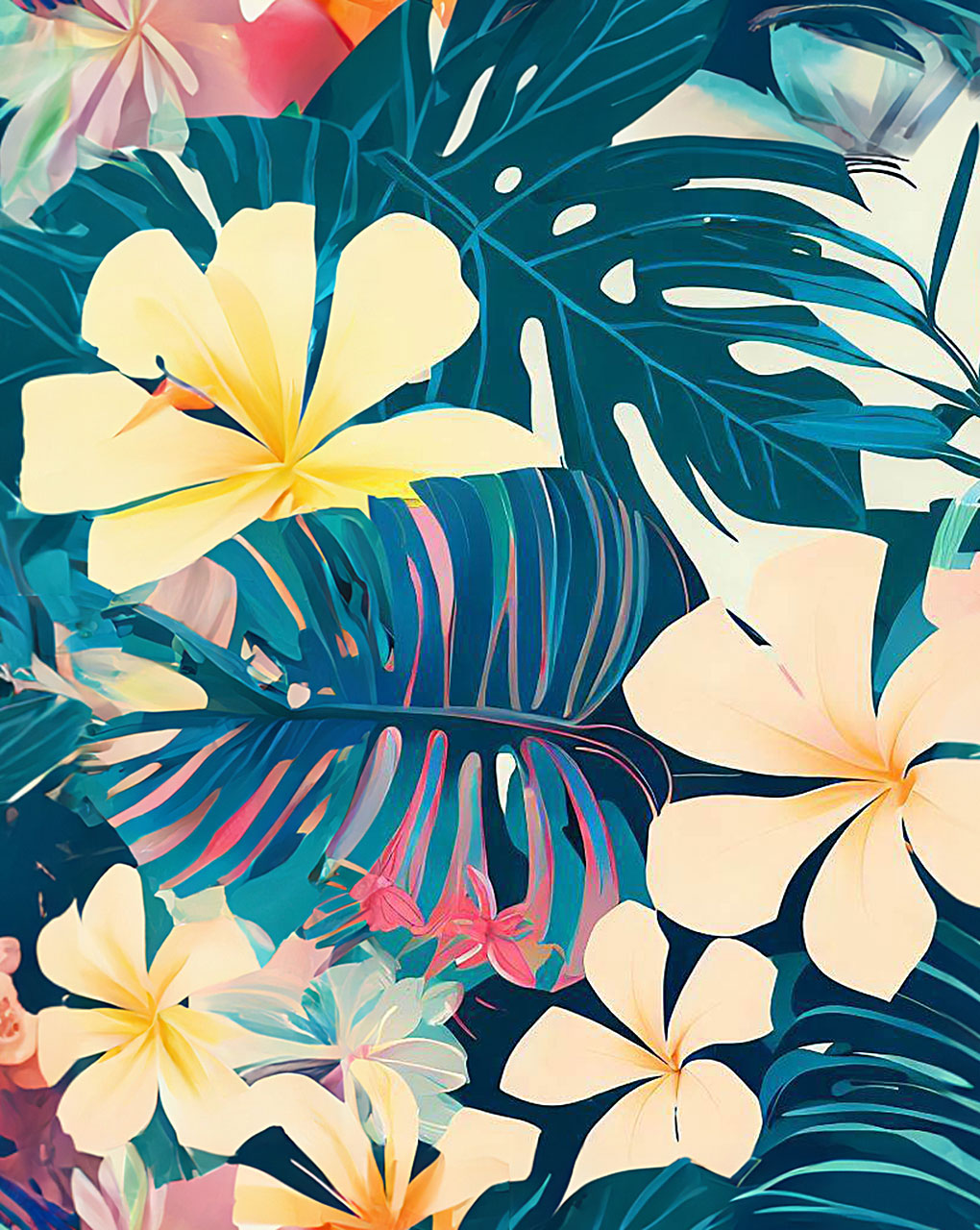 Floral Digital Print