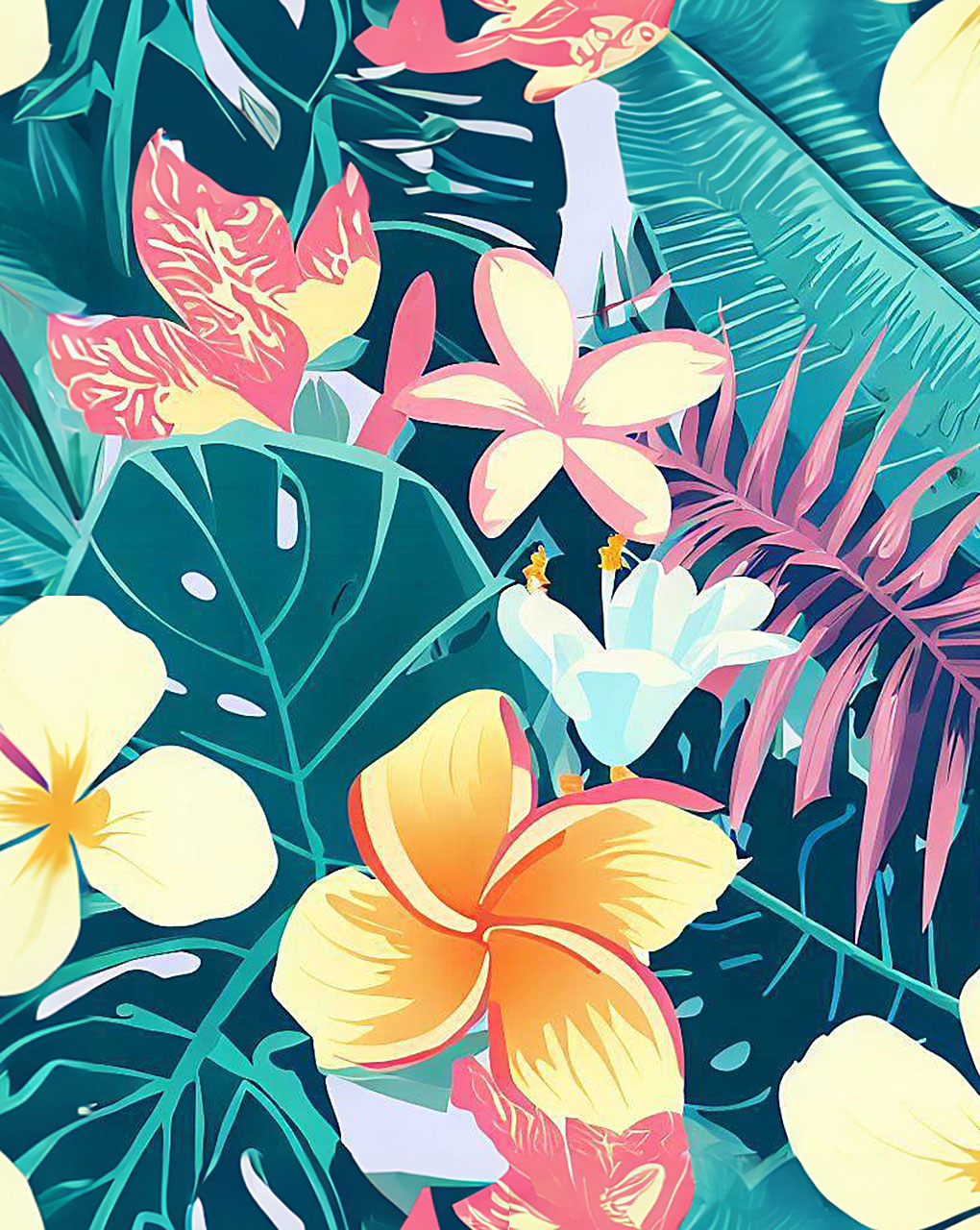 Floral Digital Print