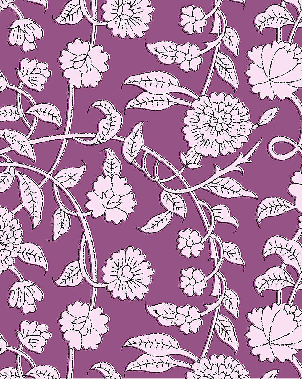 Floral Digital Print