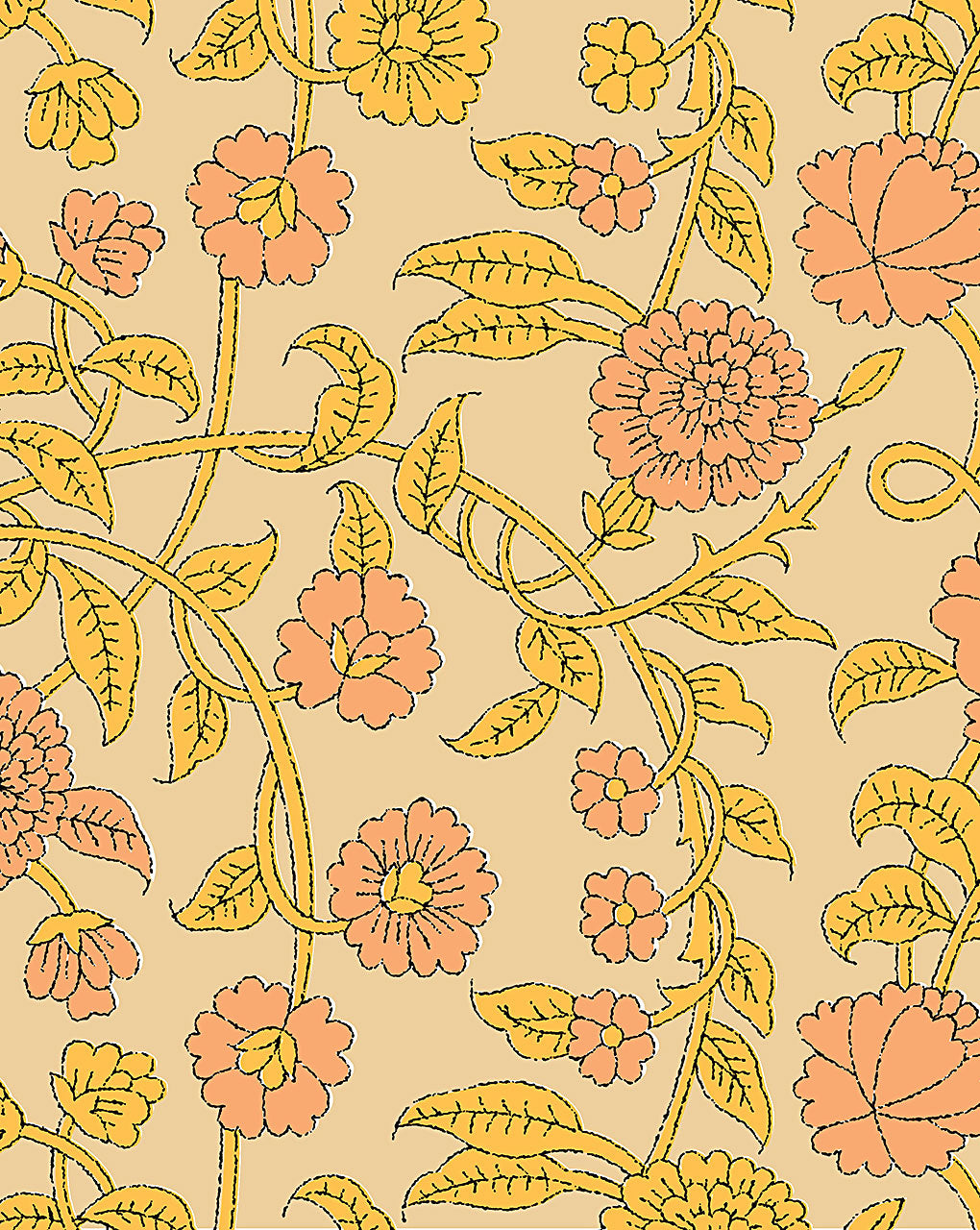 Floral Digital Print