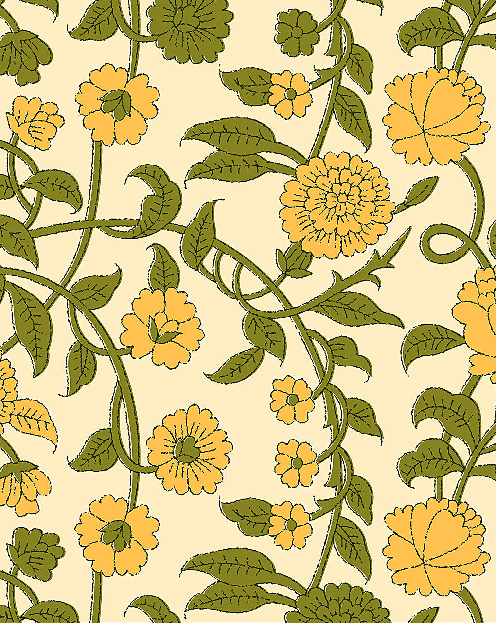 Floral Digital Print