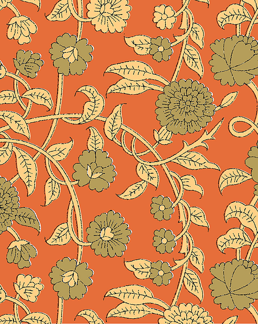 Floral Digital Print