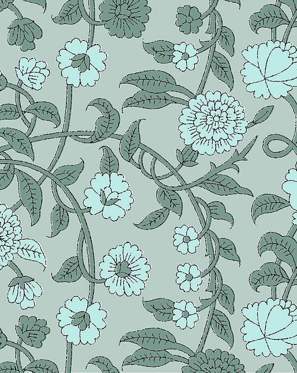 Floral Digital Print