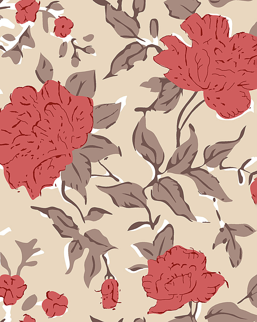 Floral Digital Print