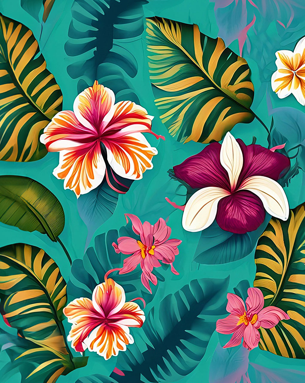 Floral Digital Print