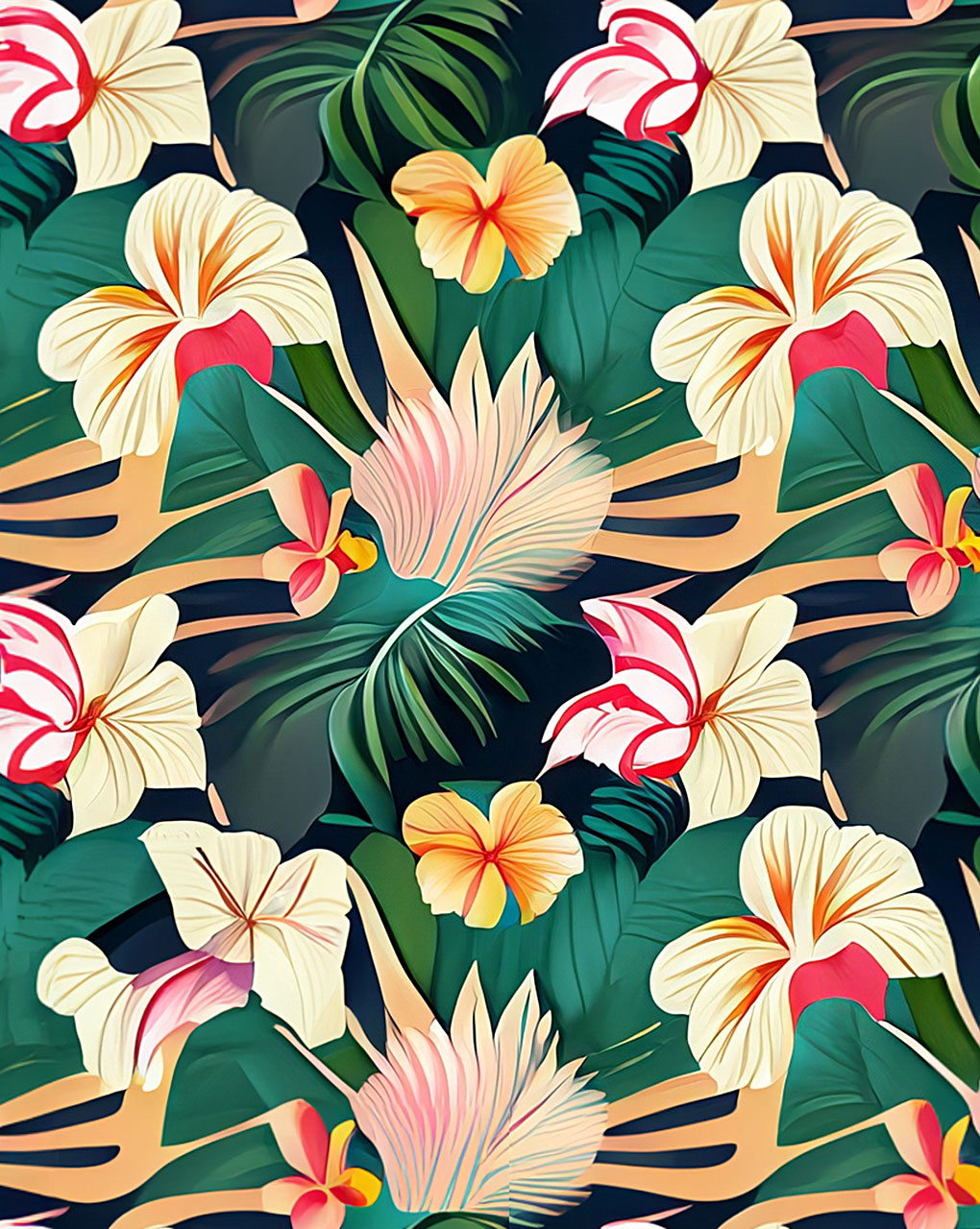 Floral Digital Print