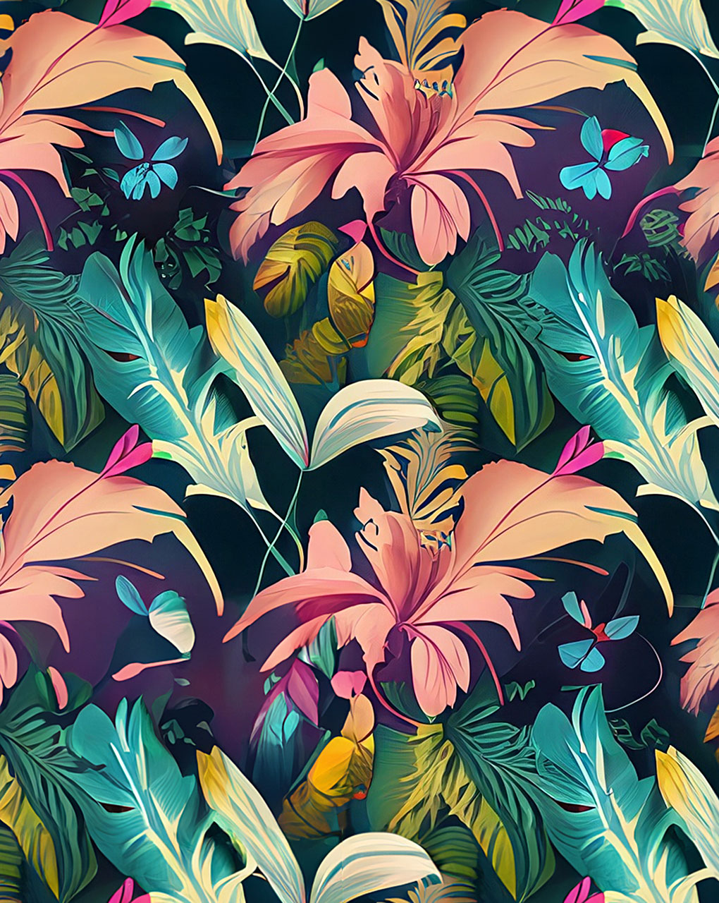 Floral Digital Print