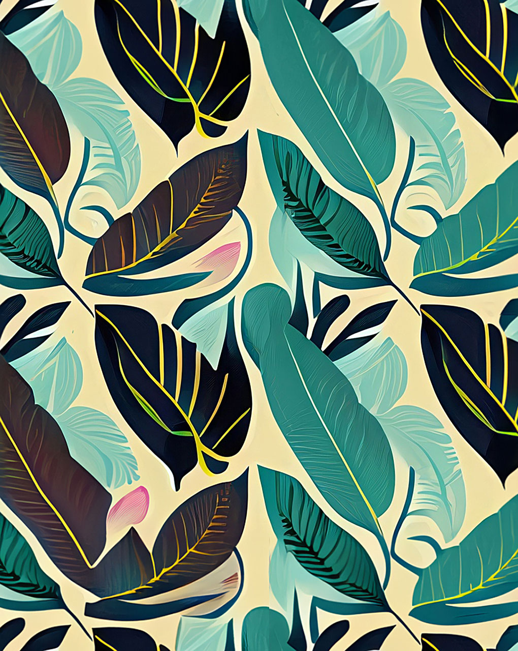 Leaf Digital Print
