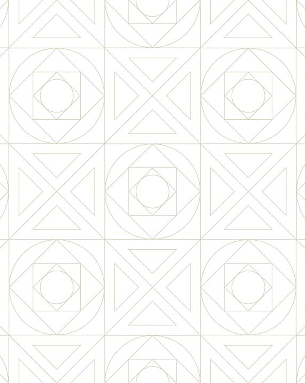 Geometric Digital Print