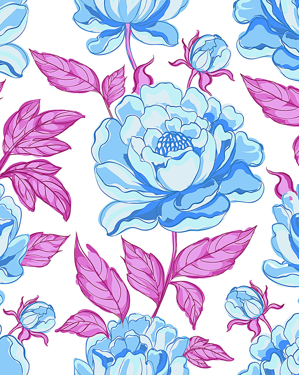 Floral Digital Print