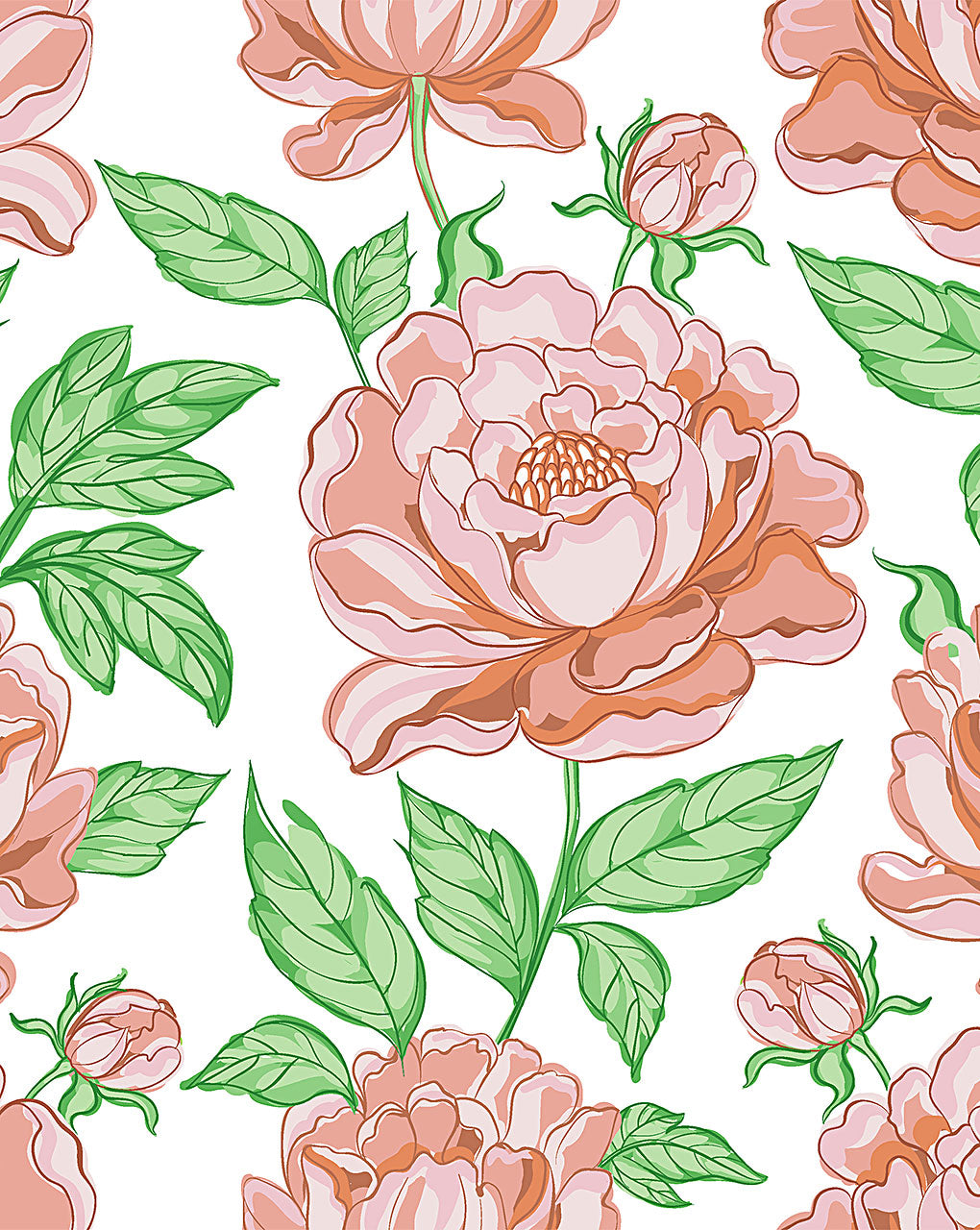Floral Digital Print