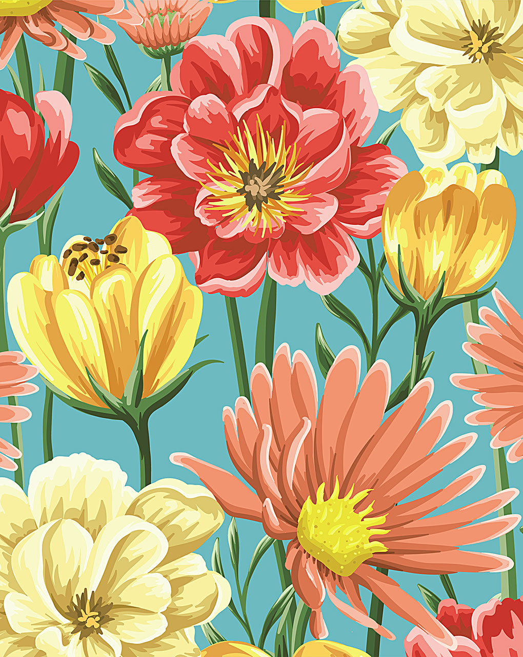 Floral Digital Print