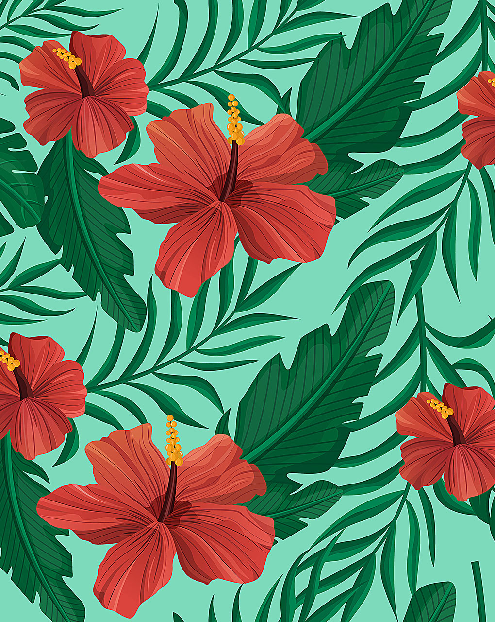 Floral Digital Print