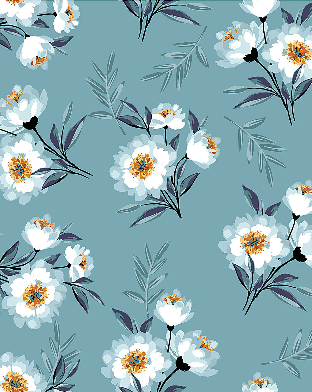 Floral Digital Print