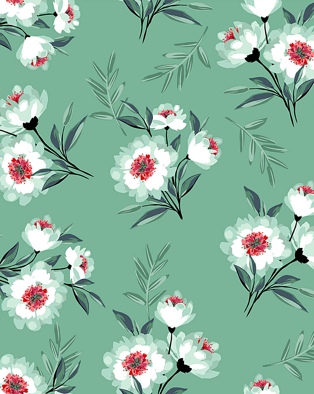 Floral Digital Print