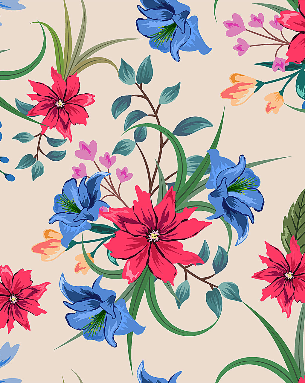 Floral Digital Print